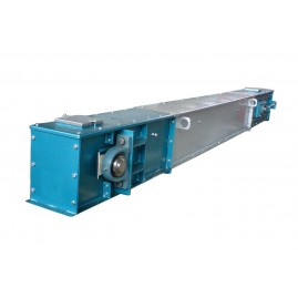 Drag chain conveyer with low paddles - фото - 2